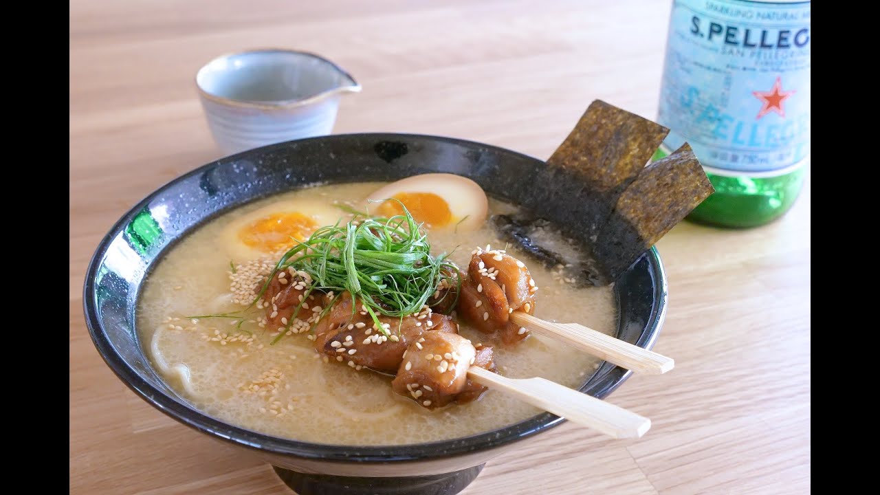 雞白湯串燒拉麵｜鶏白湯ラーメン