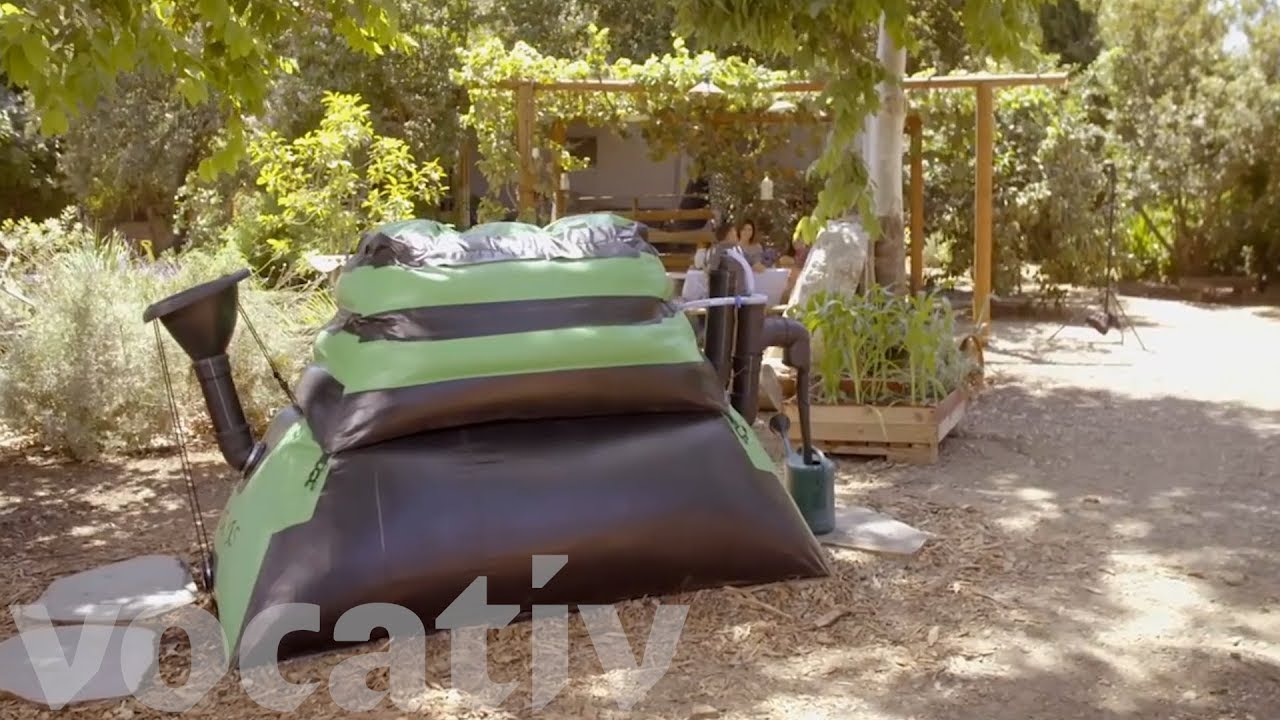 Waste Reused For Cooking Gas With Backyard HomeBiogas System