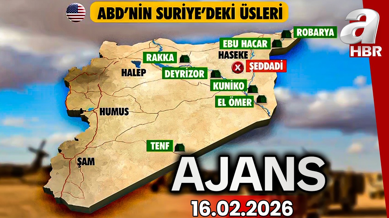 ABD güçleri Suriye'deki Şeddadi Üssü'nden çekildi! | Ajans