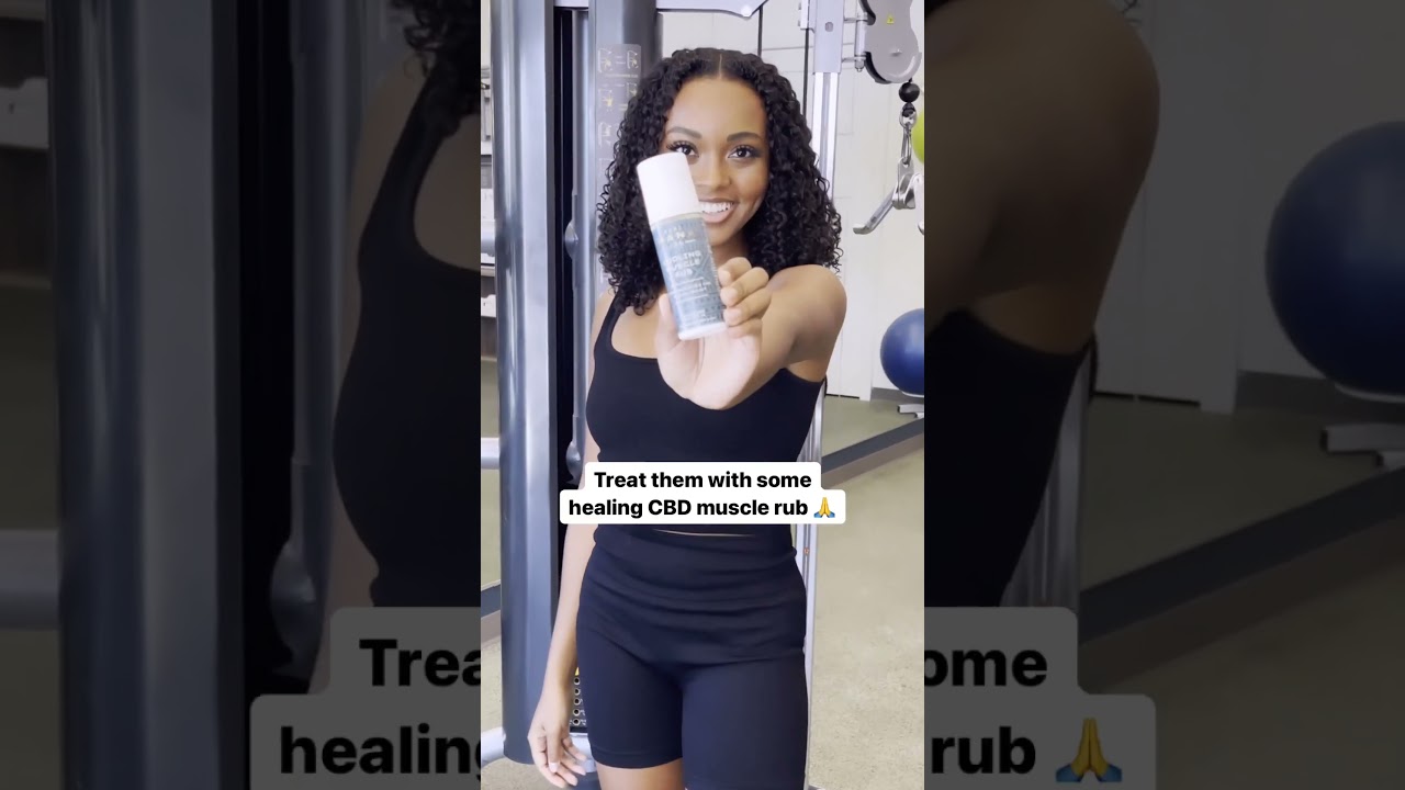 CBD Muscle rub to save your strained muscles