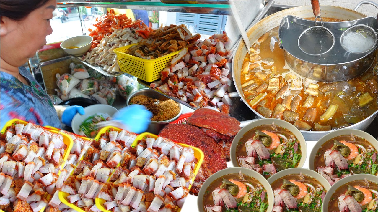 Lạ đời hàng bún mắm cứ dọn hàng là khách tứ xứ kéo đến ăn đông nghẹt ăn một lần ghiền luôn