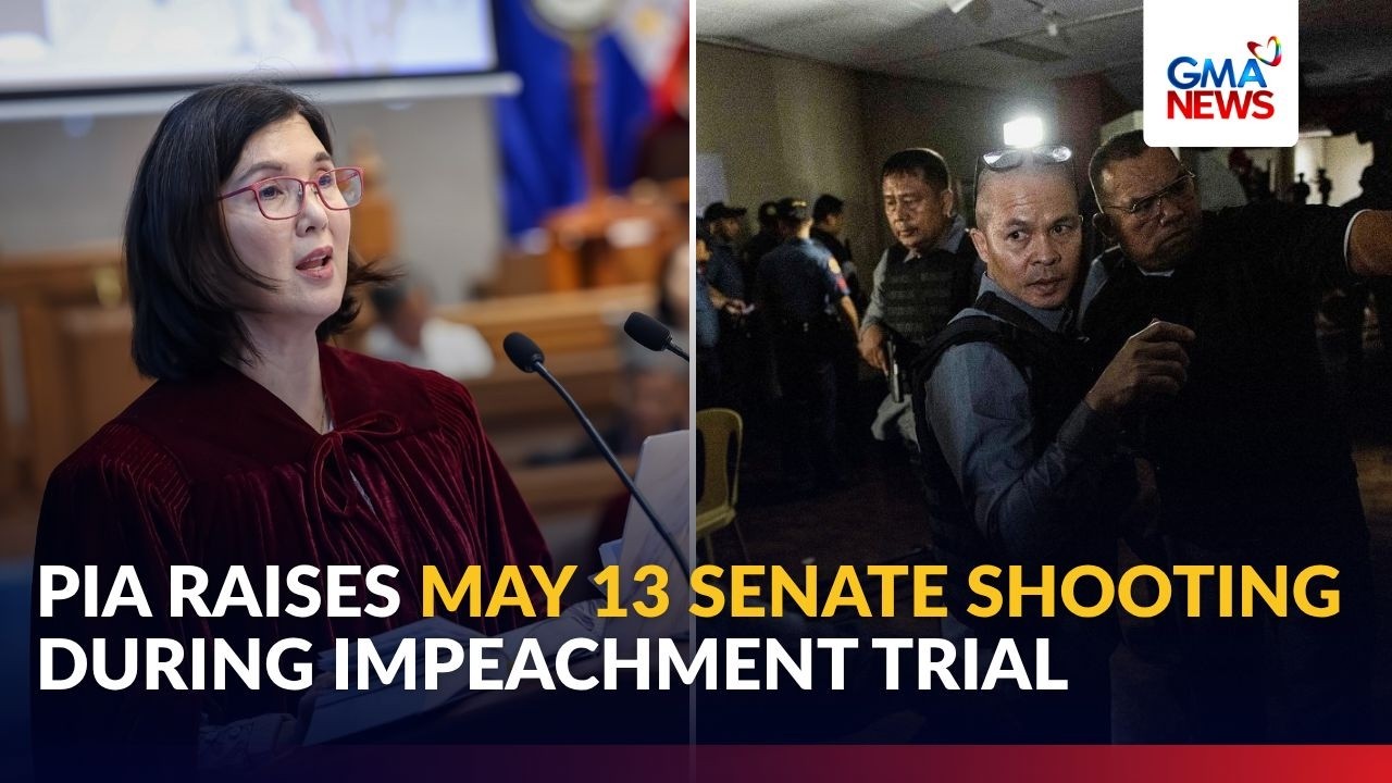 Pia Cayetano raises May 13 Senate shooting issue during impeachment trial | GMA News
