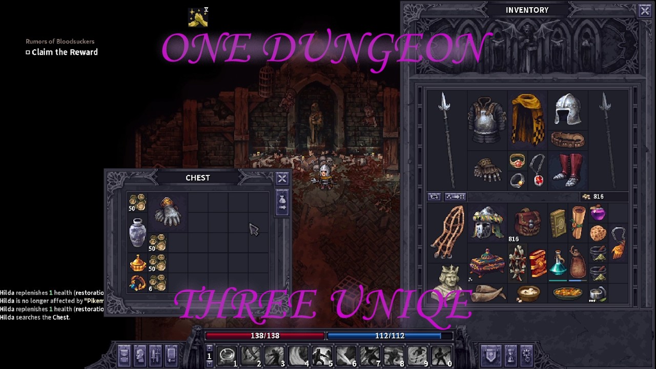 Stoneshard - Spear of Willpower - Beast & Sages - Part 24 - Three Uniqe Item