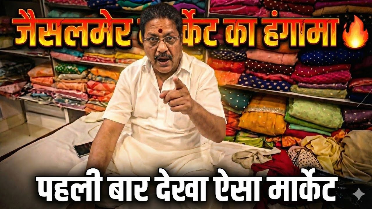 Jaisalmer City Tour Vlog | Jaisalmer Market Shopping & Food | Rajasthan Vlog 2025