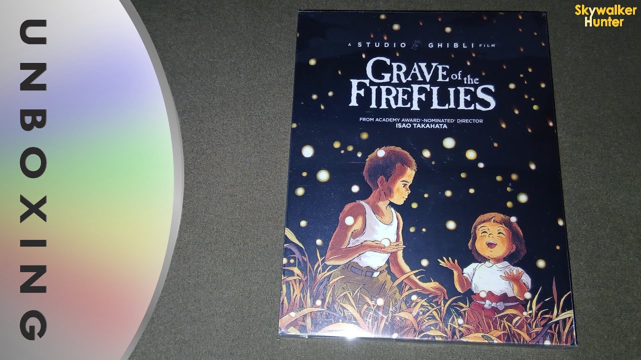 Ghibli's Grave of the Fireflies Blu-ray Steelbook Unboxing from GKids