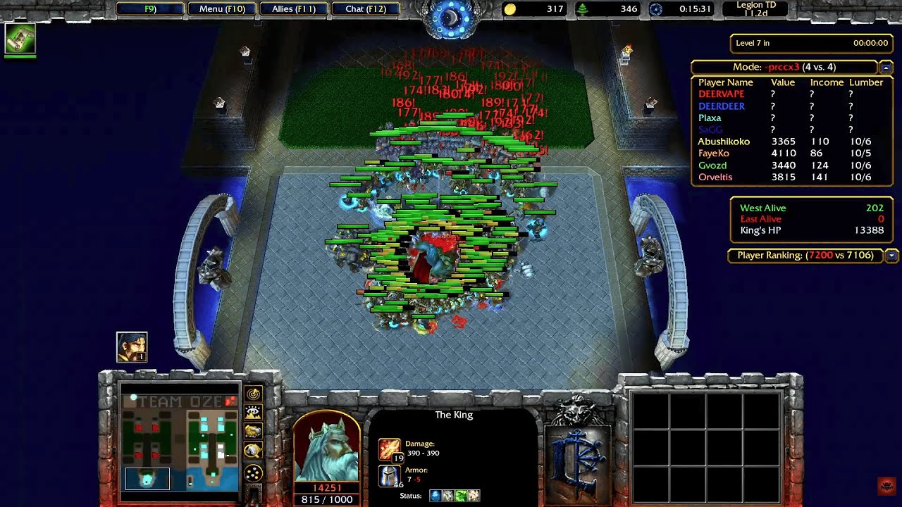 Legion TD - Ogre Basher and Gnoll | PRCCX3 - 11.2d | Warcraft III - WC3
