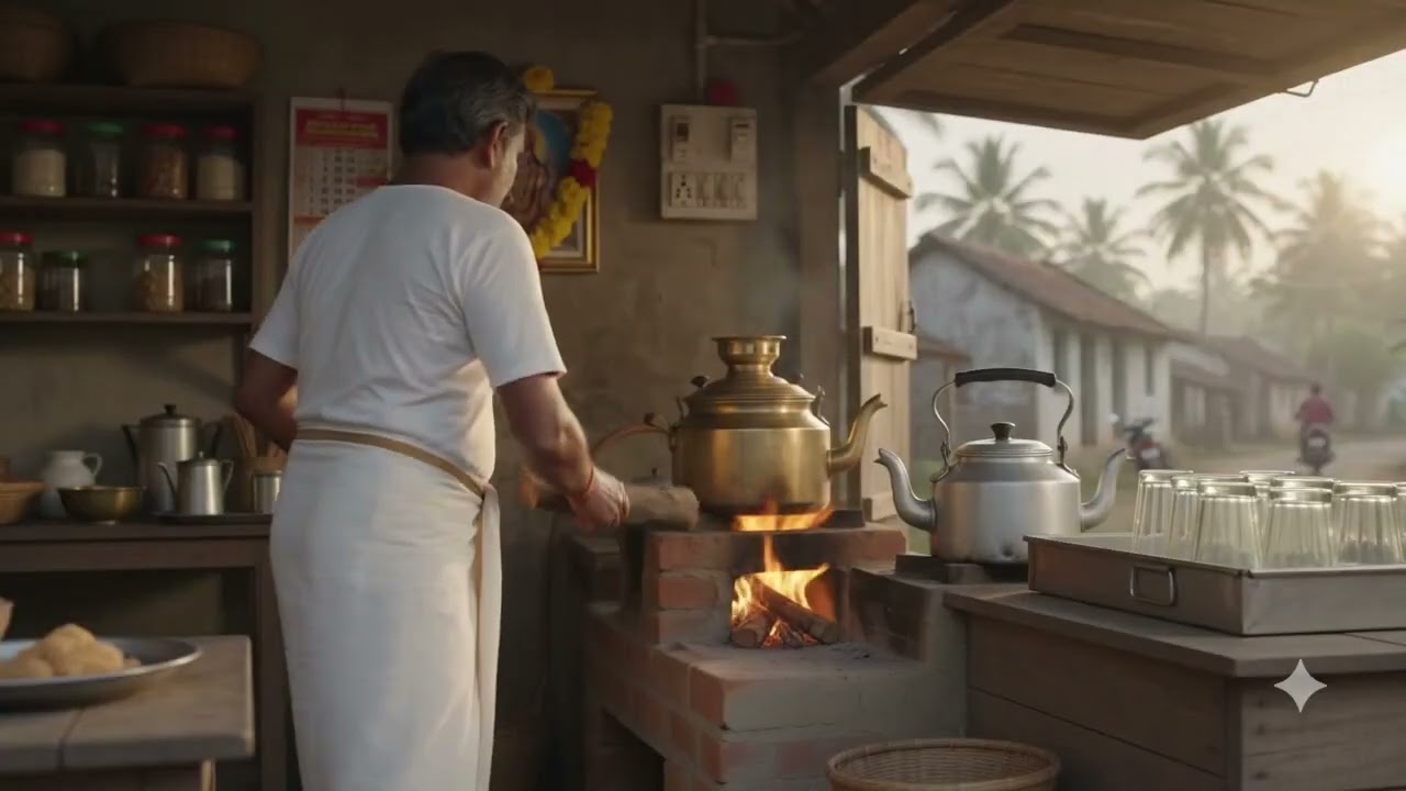 Village Tea Stall Morning Routine ☕