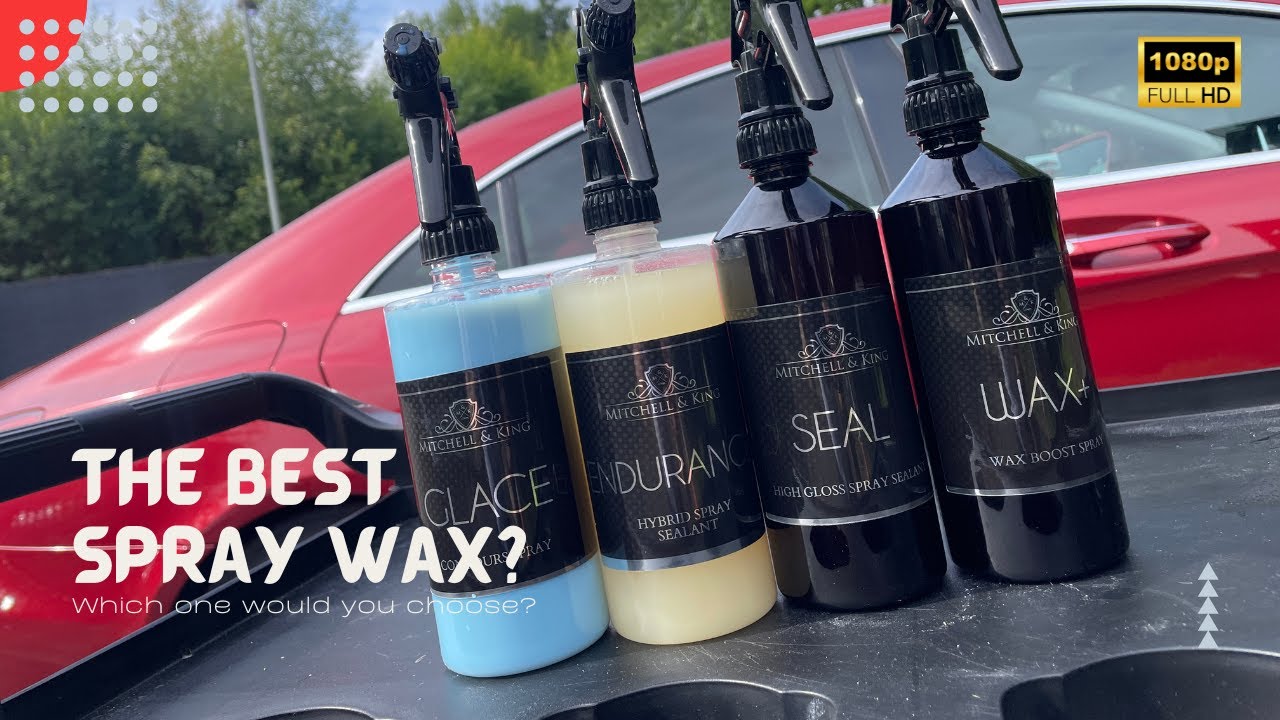 The BEST EVER Spray Waxes and Sealants in our range