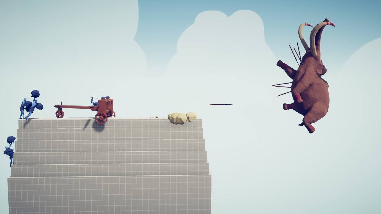 BALLISTA & CHEERLEADERS vs EVERY UNIT - Totally Accurate Battle Simulator TABS