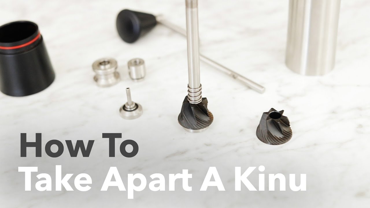 How to Take Apart a Kinu Hand Grinder