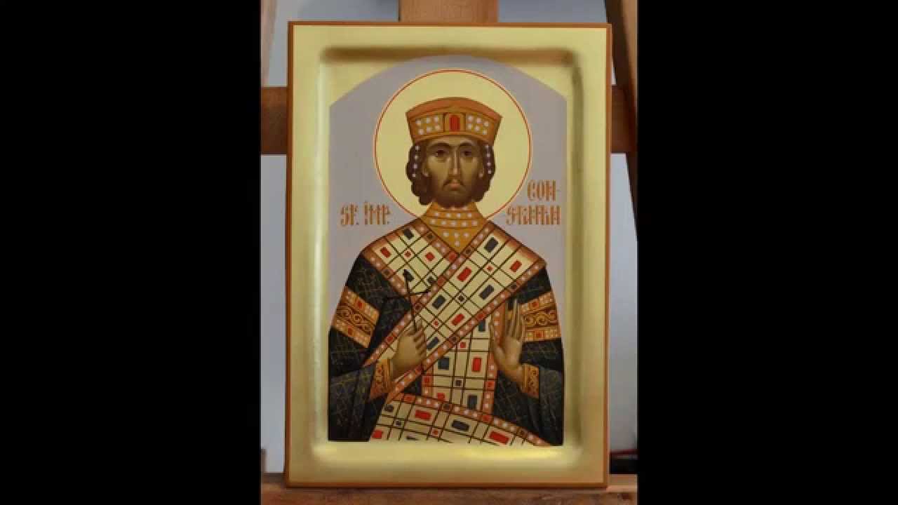 How to paint a Byzantine Icon