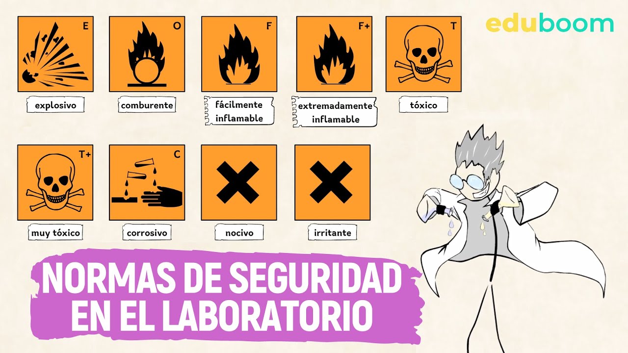 Normas de seguridad en el laboratorio │ Física y Química, 2° ESO