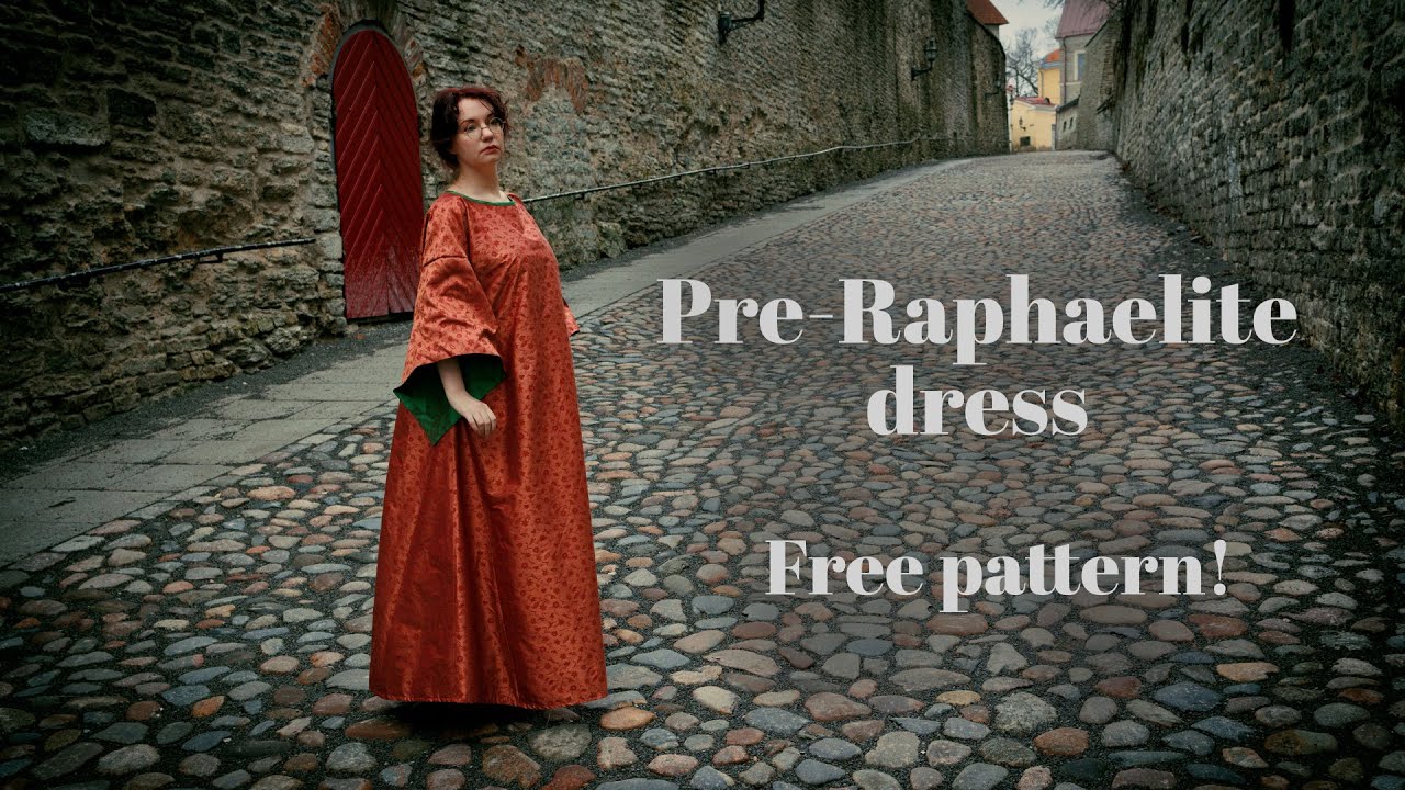 Free Edwardian artistic dress pattern!