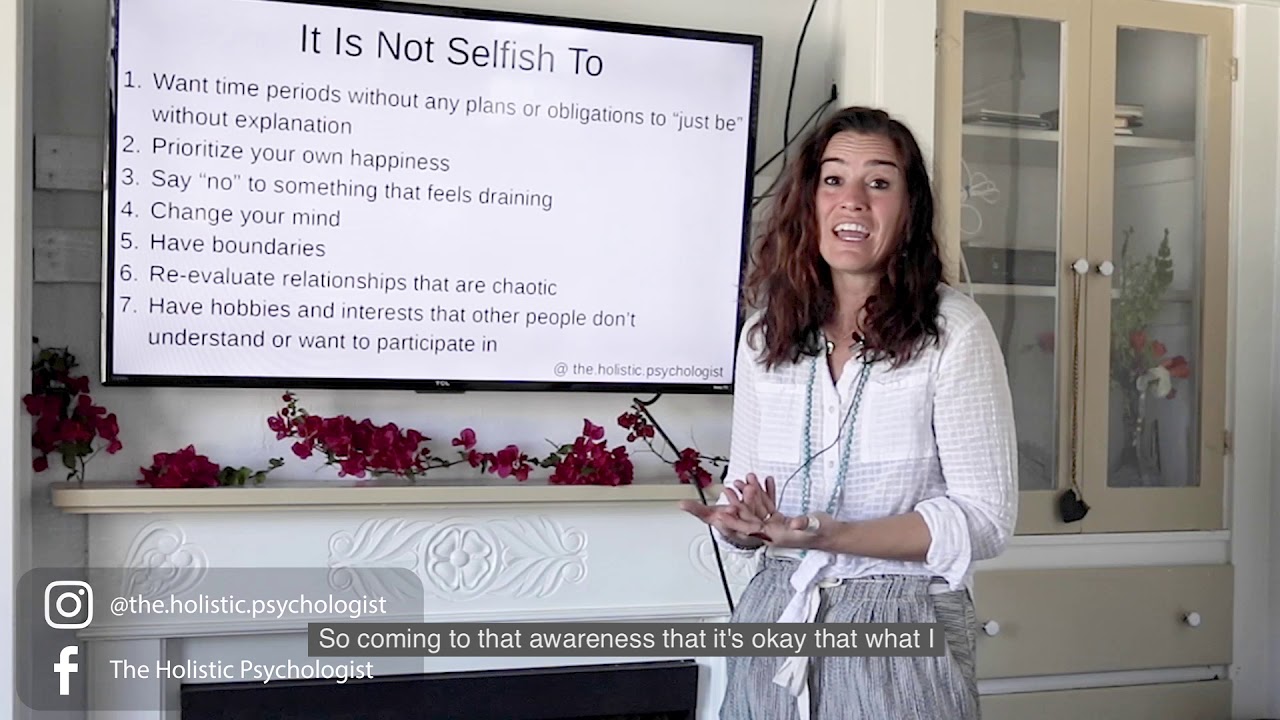 Are you selfish?