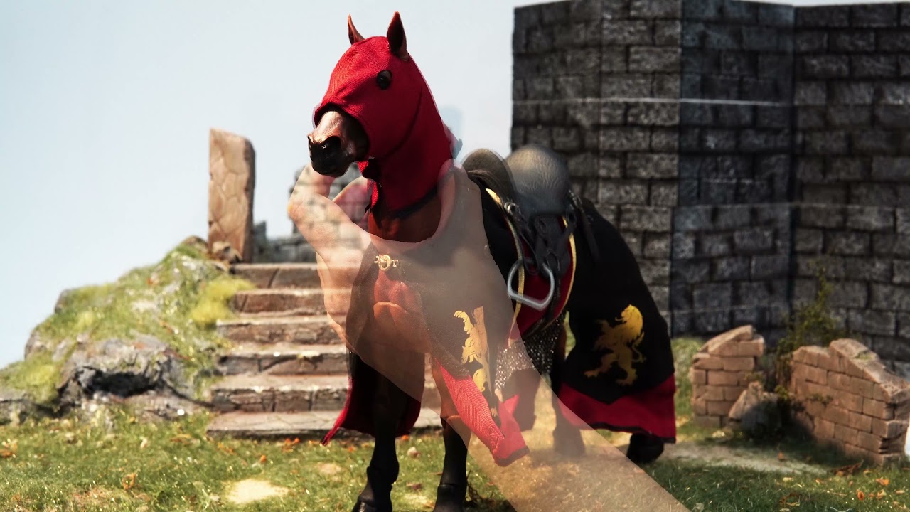 Custom caparison/armor sets for Leodysseus horse
