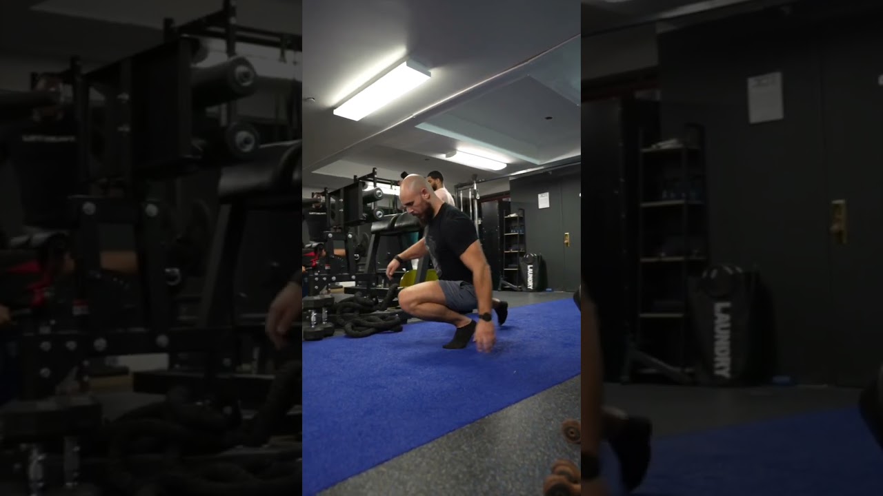 Duck walk #strengthandconditioning #mobility #warmup