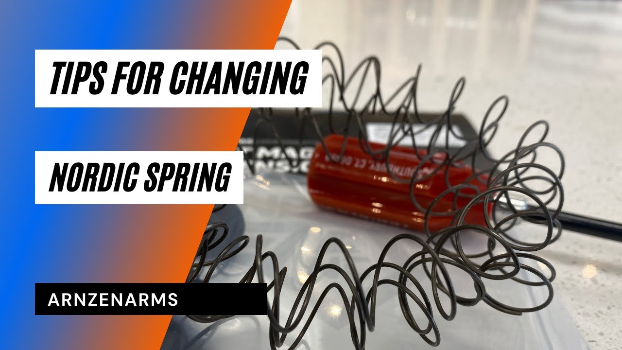Changing Nordic Components Shotgun Tube Springs the Easy Way
