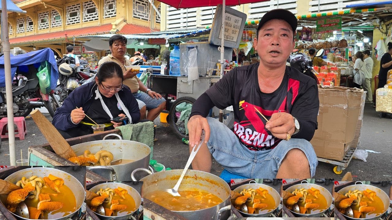 Ông trùm phá lấu chợ Bình Tây bán bộ đồ lòng đắt đỏ nhất Sài Gòn