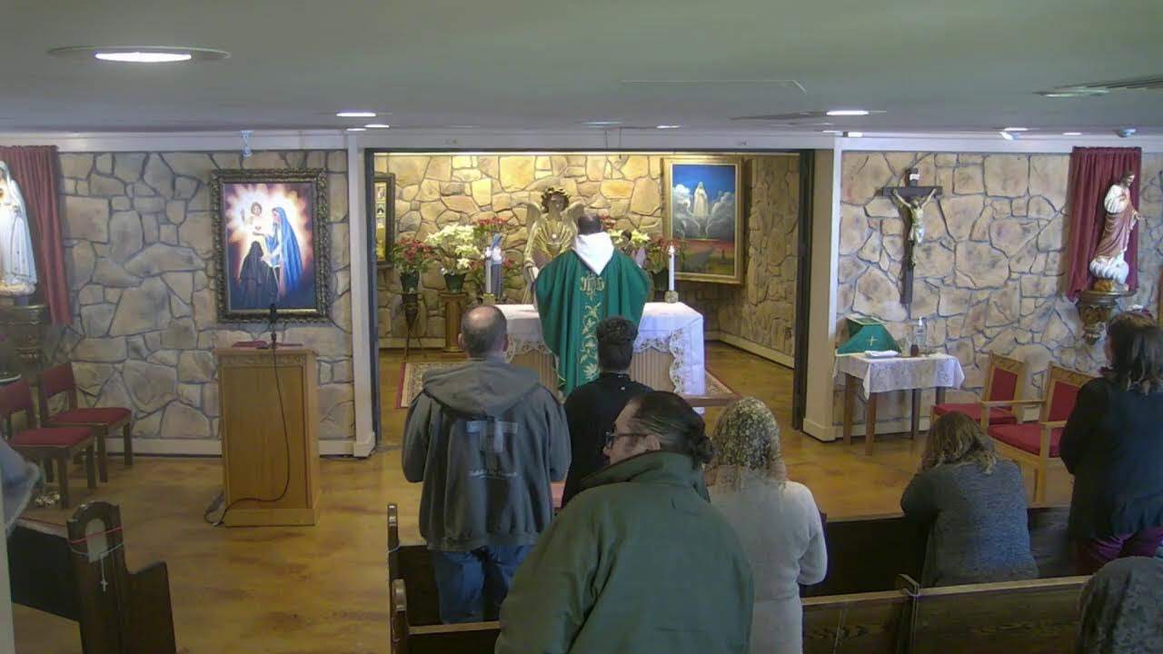 Monday February 9, 2026 | The Rosary and Mass from The Blue Army Shrine of Our Lady of Fatima