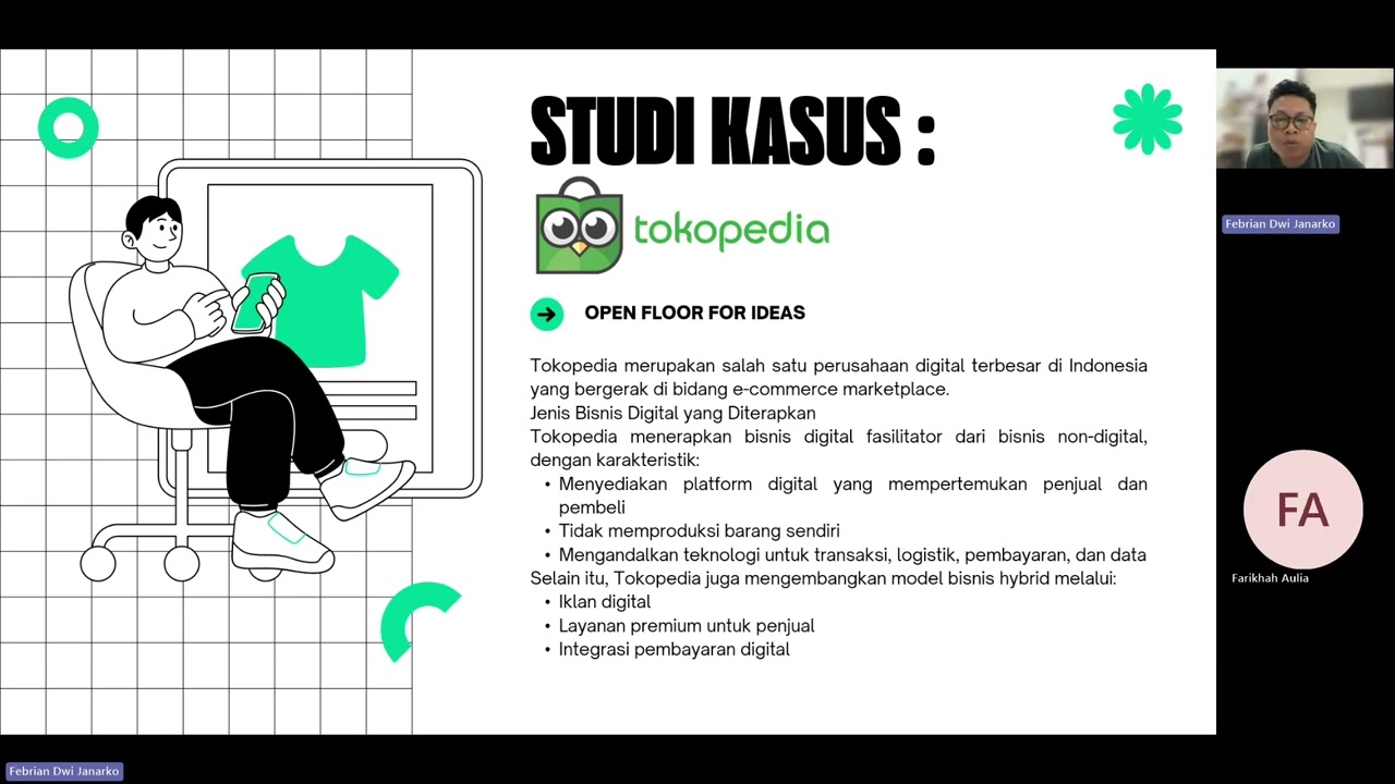 Analisis Bisnis Digital Tokopedia - Digital Innovative Entrepreneurship