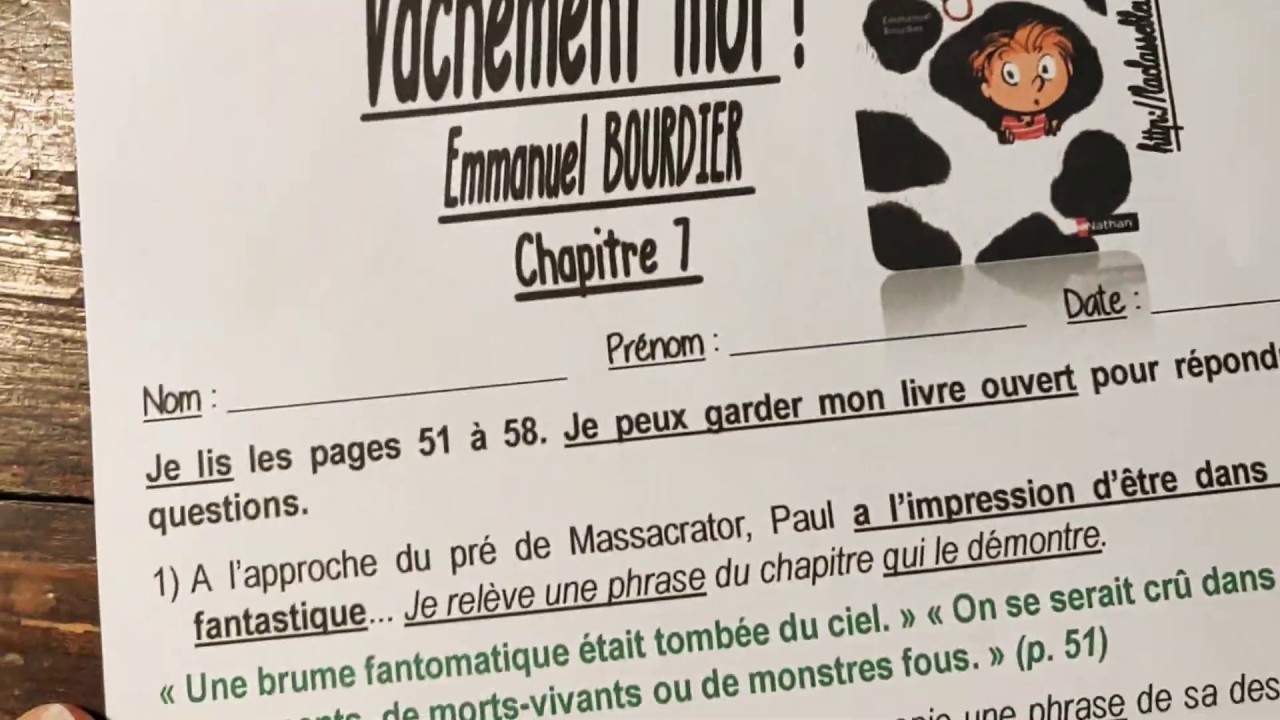Correction des questions - Chapitre 7 