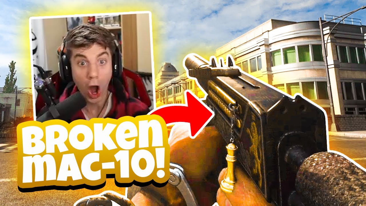This MAC-10 Class is BROKEN in WARZONE... BEST SETUP! (Cold War Warzone)