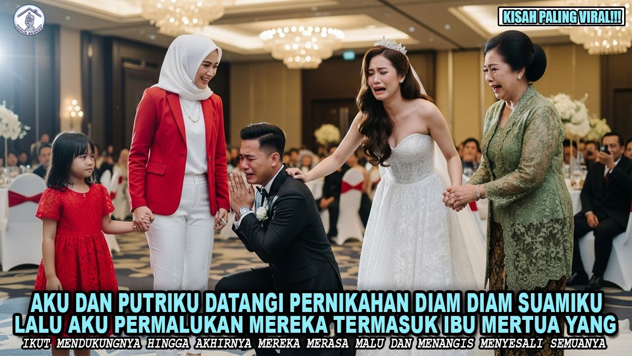 AKU DAN PUTRIKU DATANGI PERNIKAHAN SUAMIKU DAN GUNDIKNYA - AKU PERMALUKAN MEREKA TERMASUK IBU MERTUA