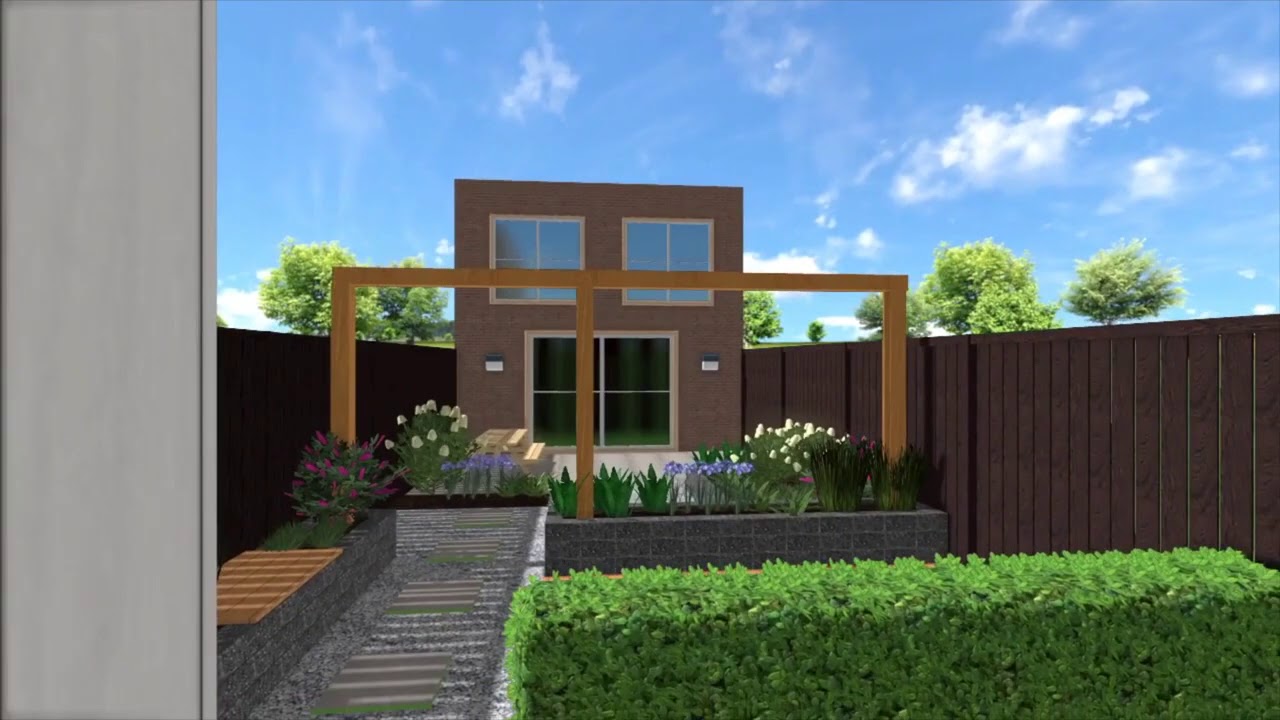 3D Tuinontwerp: Fink - Ibiza tuin