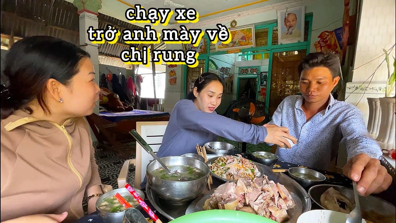#825 Ngày 2 Chị Em Quần Quật Ngoài Đường Về Nhà Bữa Cơm Chay Anh 4 Về Nhà Trong Ngày Tuột Đường Máu