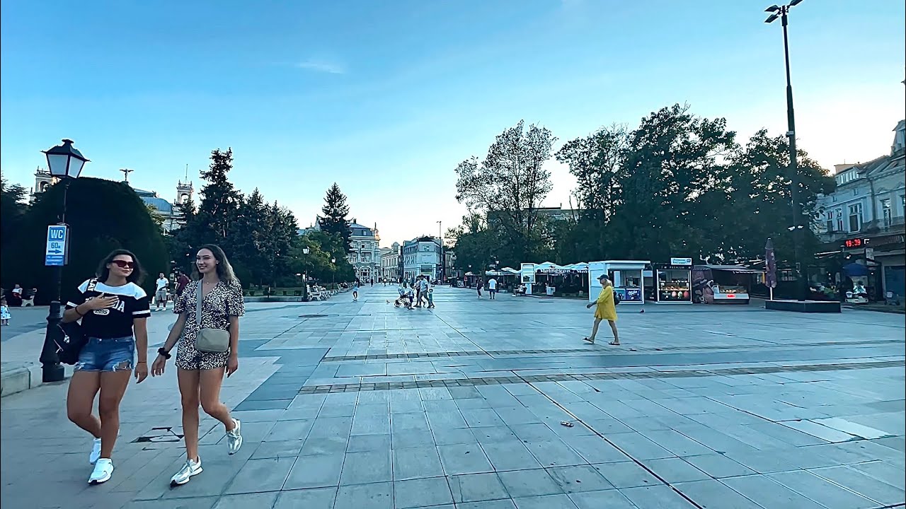 🇧🇬4K THE CITY OF RUSE IS MORE & MORE BEAUTIFUL | OLD TOWN WALKING TOUR | AUGUST 2024 🔥💃🏼❤️