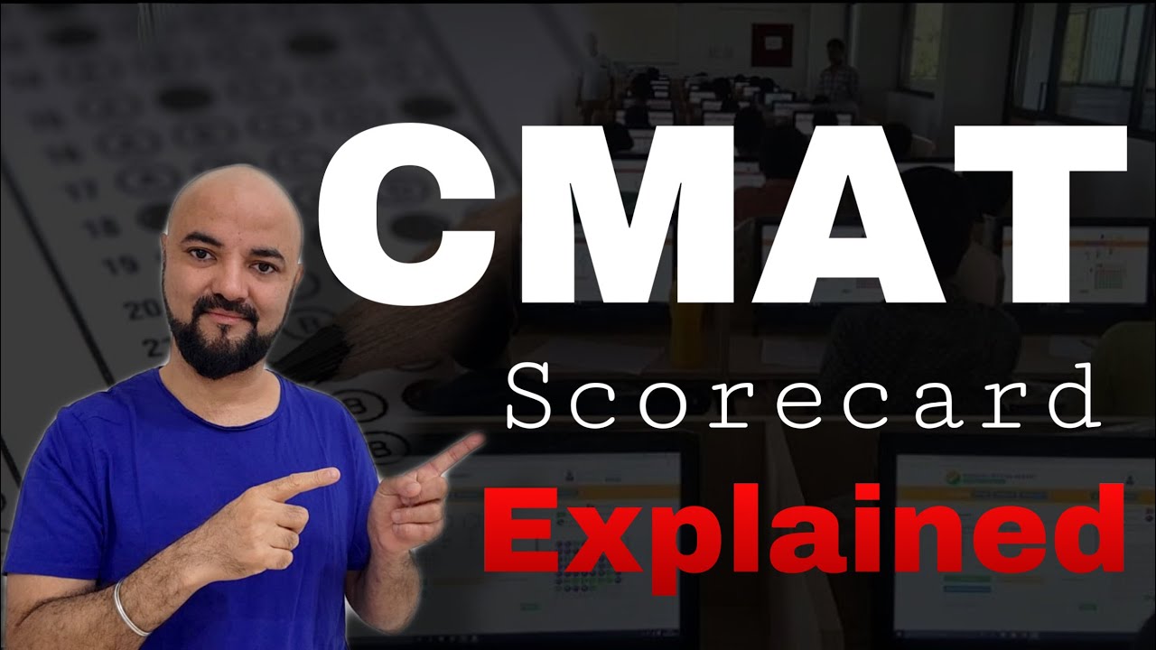 CMAT Scorecard explained! How to find ur Rank and Percentile