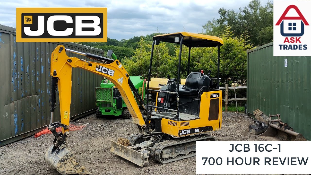 Обзор недорогого экскаватора JCB 16C-1 1,7 тонны! Почему стоит его купить?