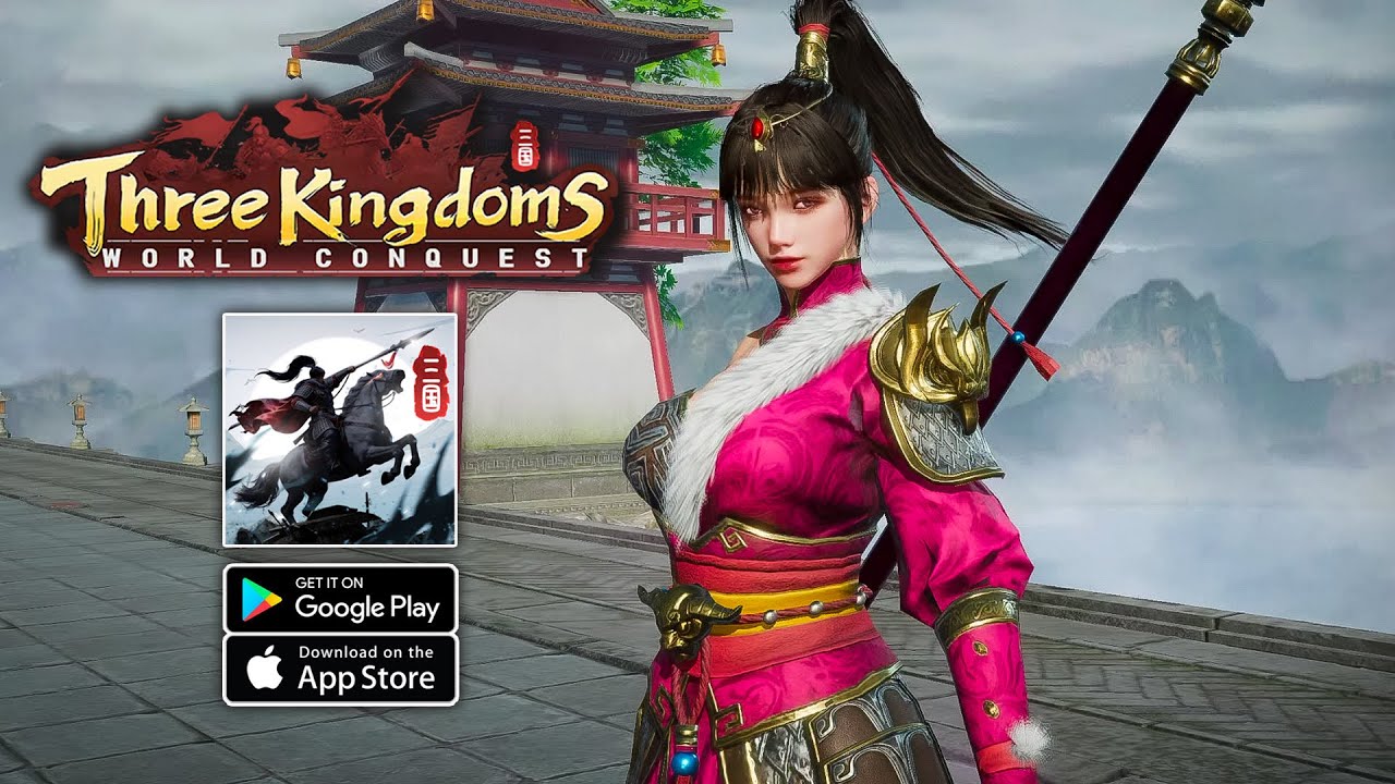 Three Kingdoms World Conquest - English Version Official Gameplay (Android/iOS)