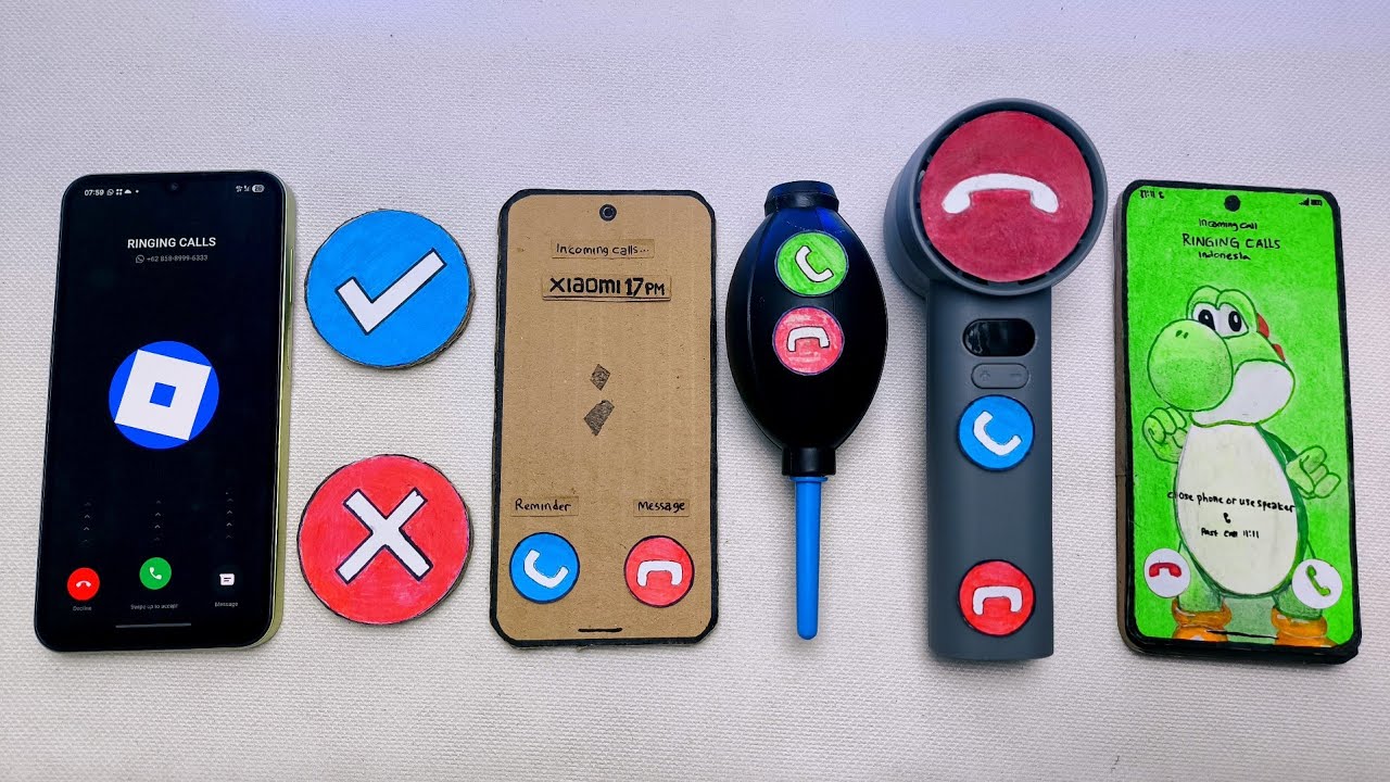 Galaxy a24 vs Only Button vs Xiaomi 17pm vs Blower vs Fan Phone vs Galaxy S26U incoming call