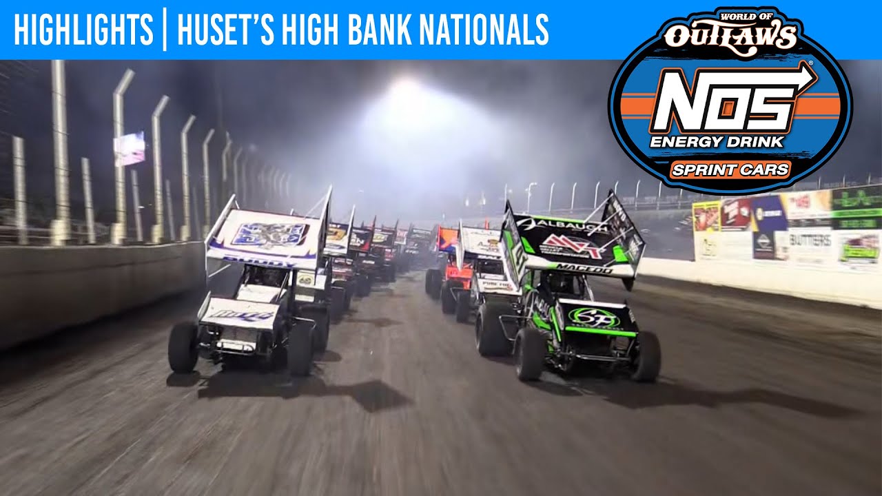World of Outlaws NOS Energy Drink Sprint Cars | Huset&rsquo;s Speedway | September 1, 2024 | HIGHLIGHTS