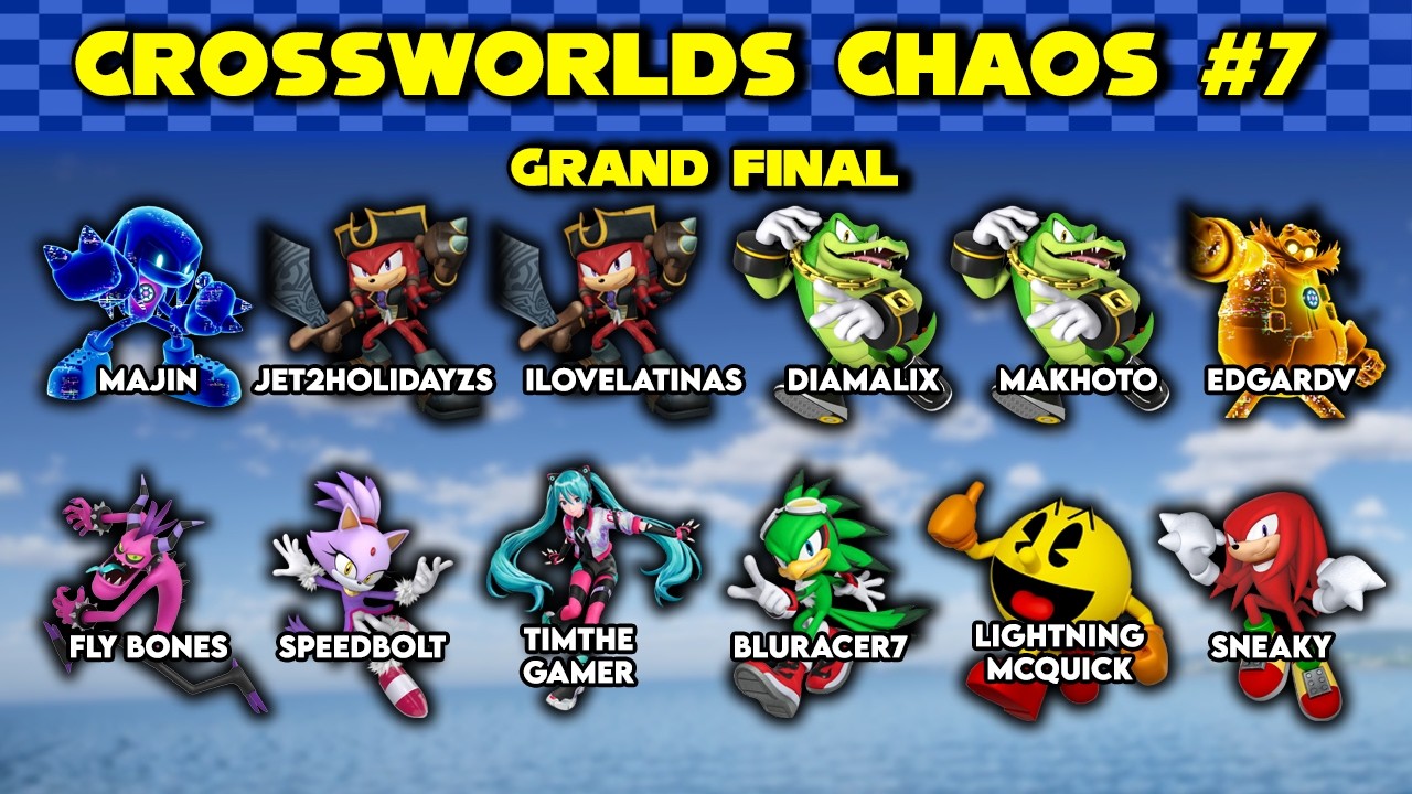 Sonic Racing CrossWorlds - CrossWorlds Chaos #7 | Grand Final