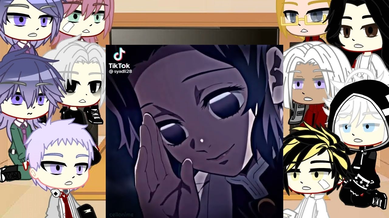 Tokyo revengers react to draken is shinobu 𖤛 Tokyo revengers// Draken is shinobu//• Mikilex_
