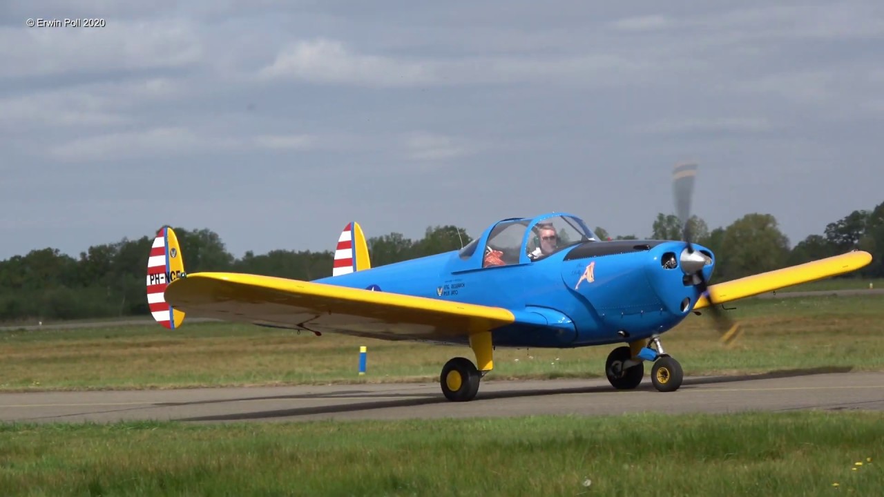 Erco 415CD Ercoupe PH-NCE Teuge Airport 25 April 2020