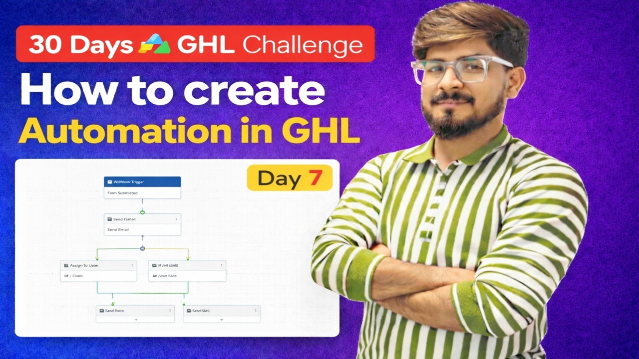 How To Create Automation in GoHighLevel Step by Step | GHL Automation Tutorial