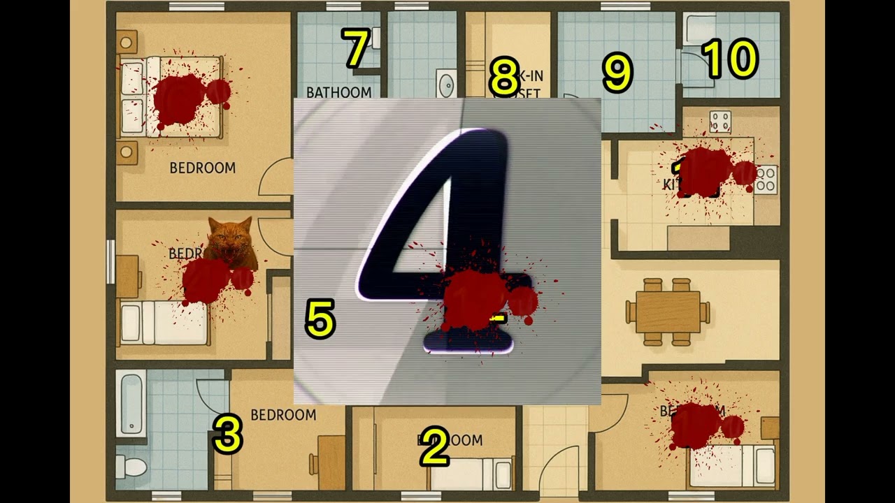 Hide fast... the devil cat is coming! 🐱🔥 Can you outsmart it before it finds you?