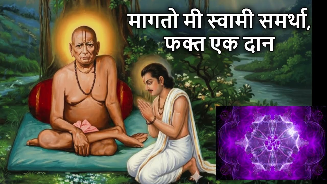मागतो मी स्वामी समर्था | फक्त एक दान श्री स्वामी समर्थ Swami Samarth Song #swamibhakti #swamisamarth