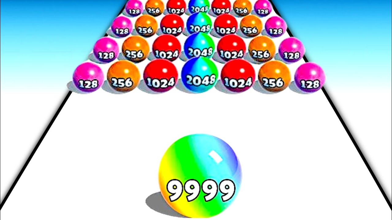 Ball Run 2048 : Max Level Ball Merge (Satisfaction, android & ios) game 