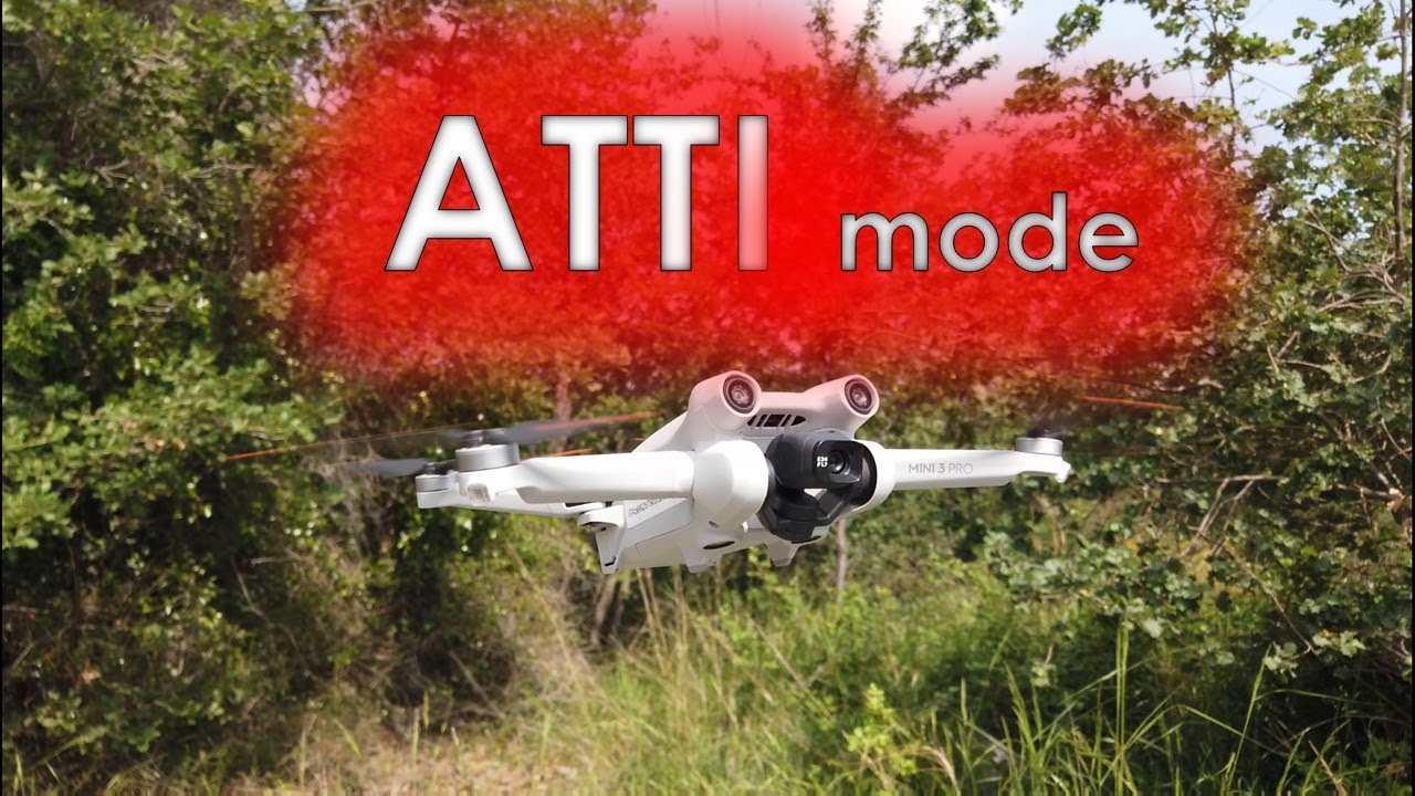 DJI MINI 3 PRO come metterlo in ATTI per volare in mezzo a palazzi e CANYON URBANI
