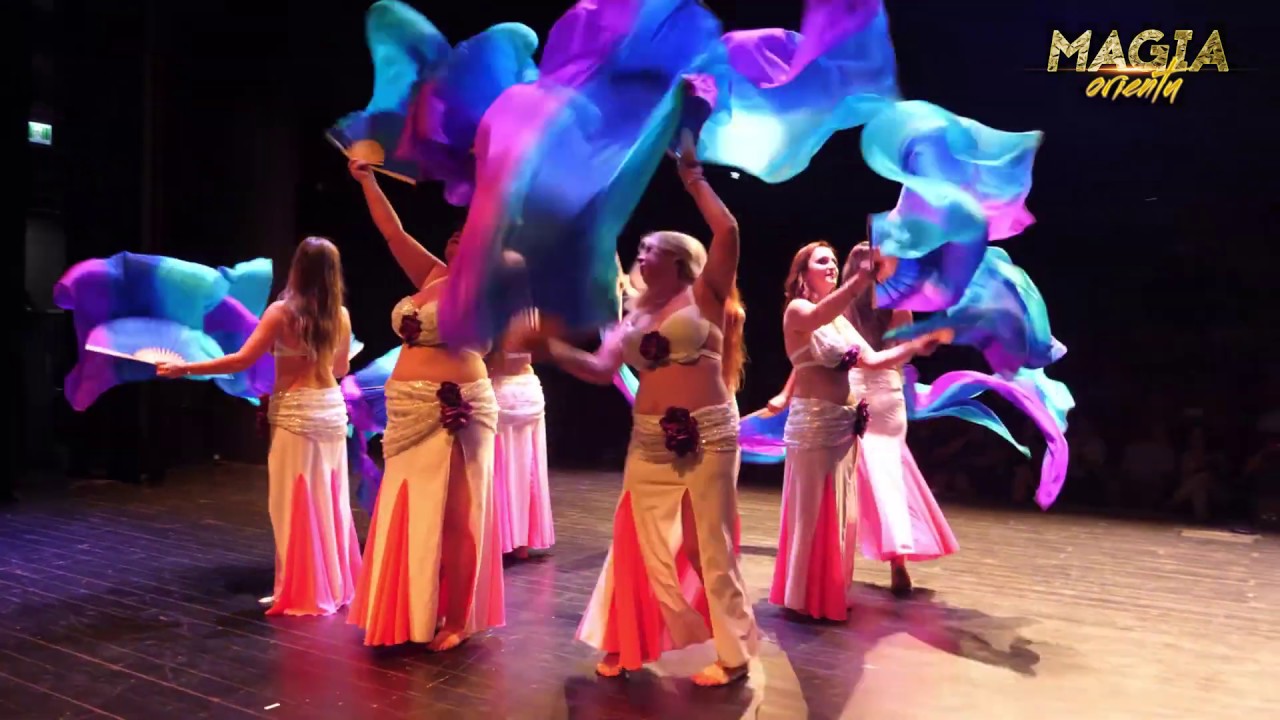 ORIENTAL DREAM belly dance with FAN VEILS Magia Orientu 2019