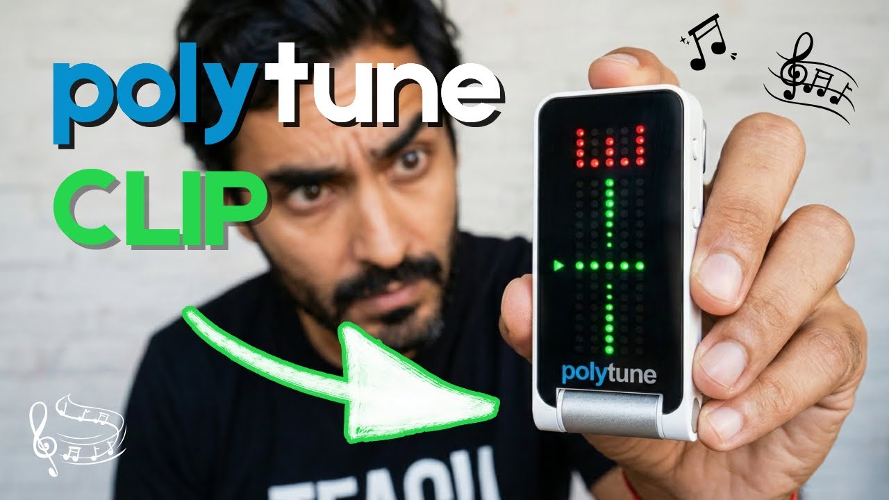 REVIEW / TUTORIAL del afinador PolyTune Clip