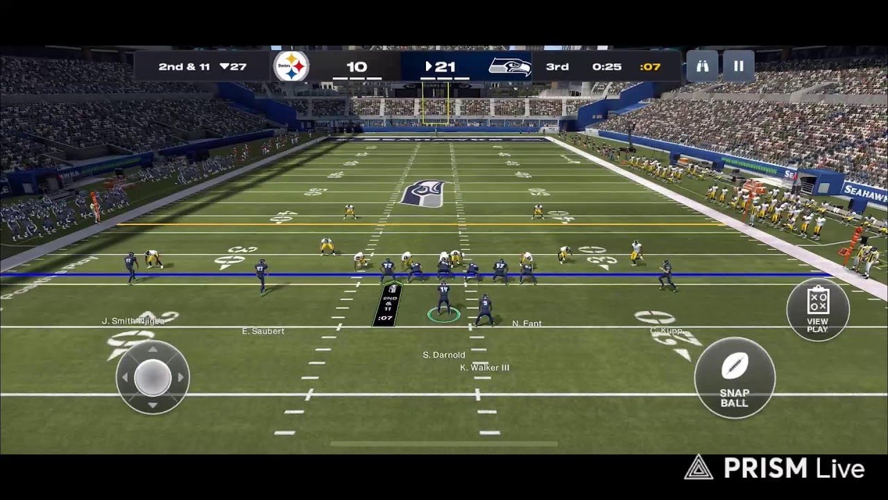 Cardinals @ Seahawks Week 4 Season 3