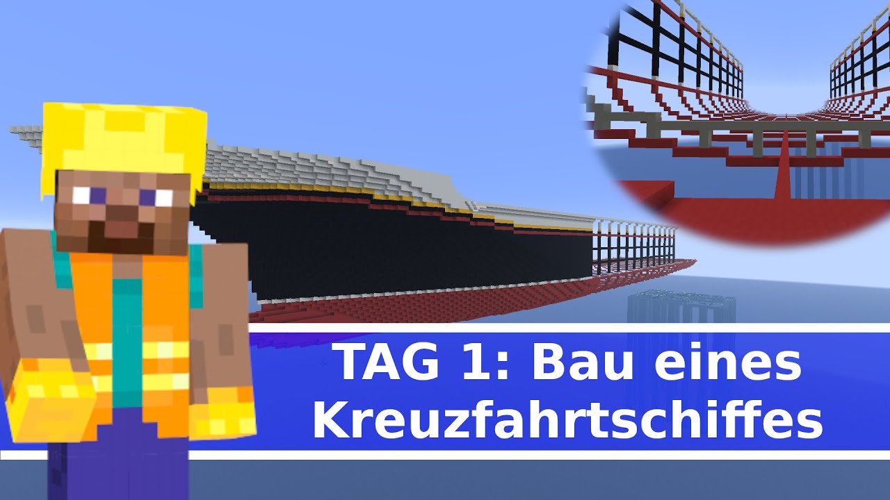 Tag 1: Bau eines Kreuzfahrtschiffs der Superlative