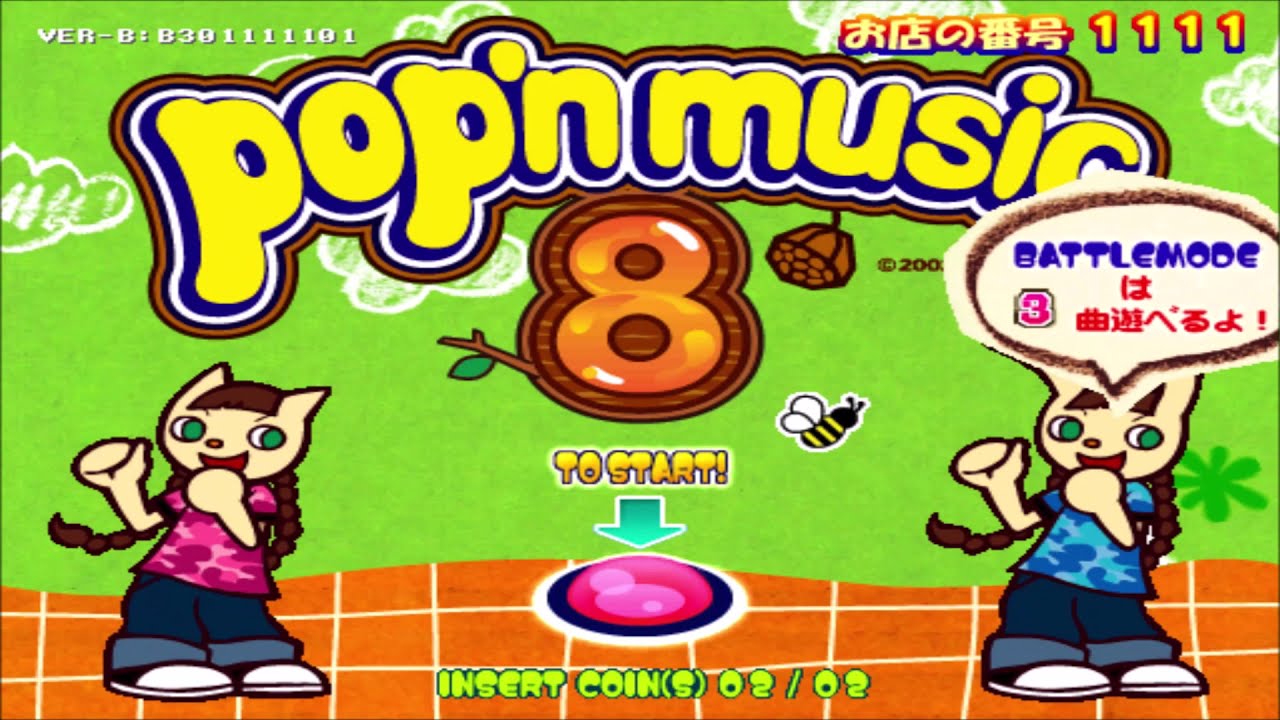 Pop'n Music 8 Gameplay [MAME229]