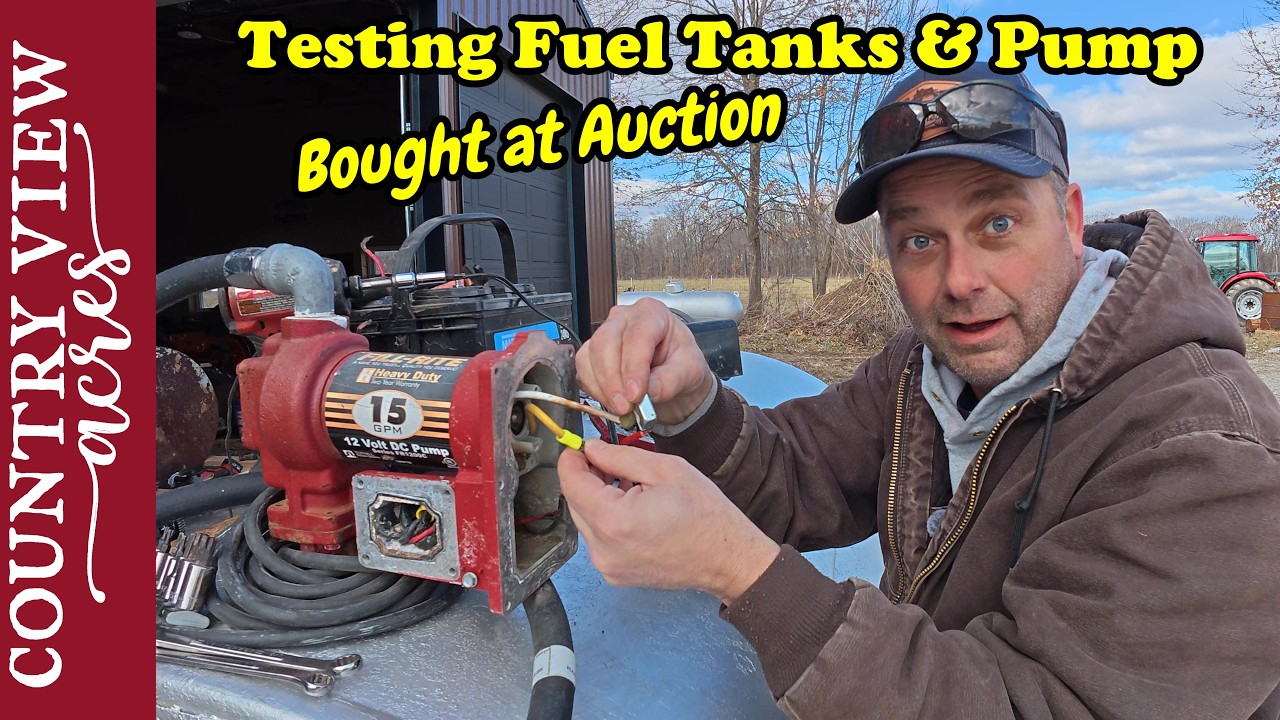 Starting Farm Fuel Station Project.  Will these Fuel Tanks need Repaired?