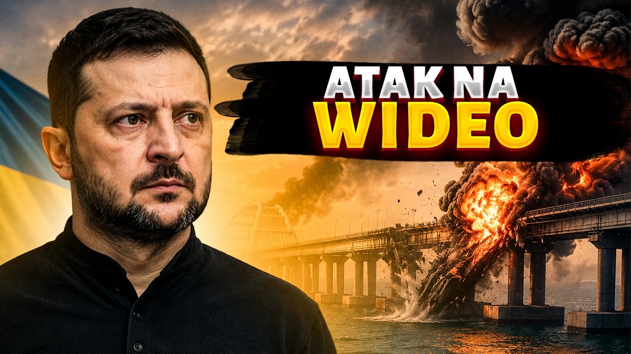 PIEKŁO NA KRYMIE ZACZĘŁO SIĘ piekielny pożar nagrano na WIDEO most Kerczeński w stanie krytycznym